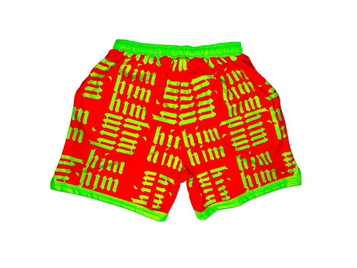 HiM REVERSE GRINCH | Dry-Fit Shorts - ALL Sizes Trap'n Shorts