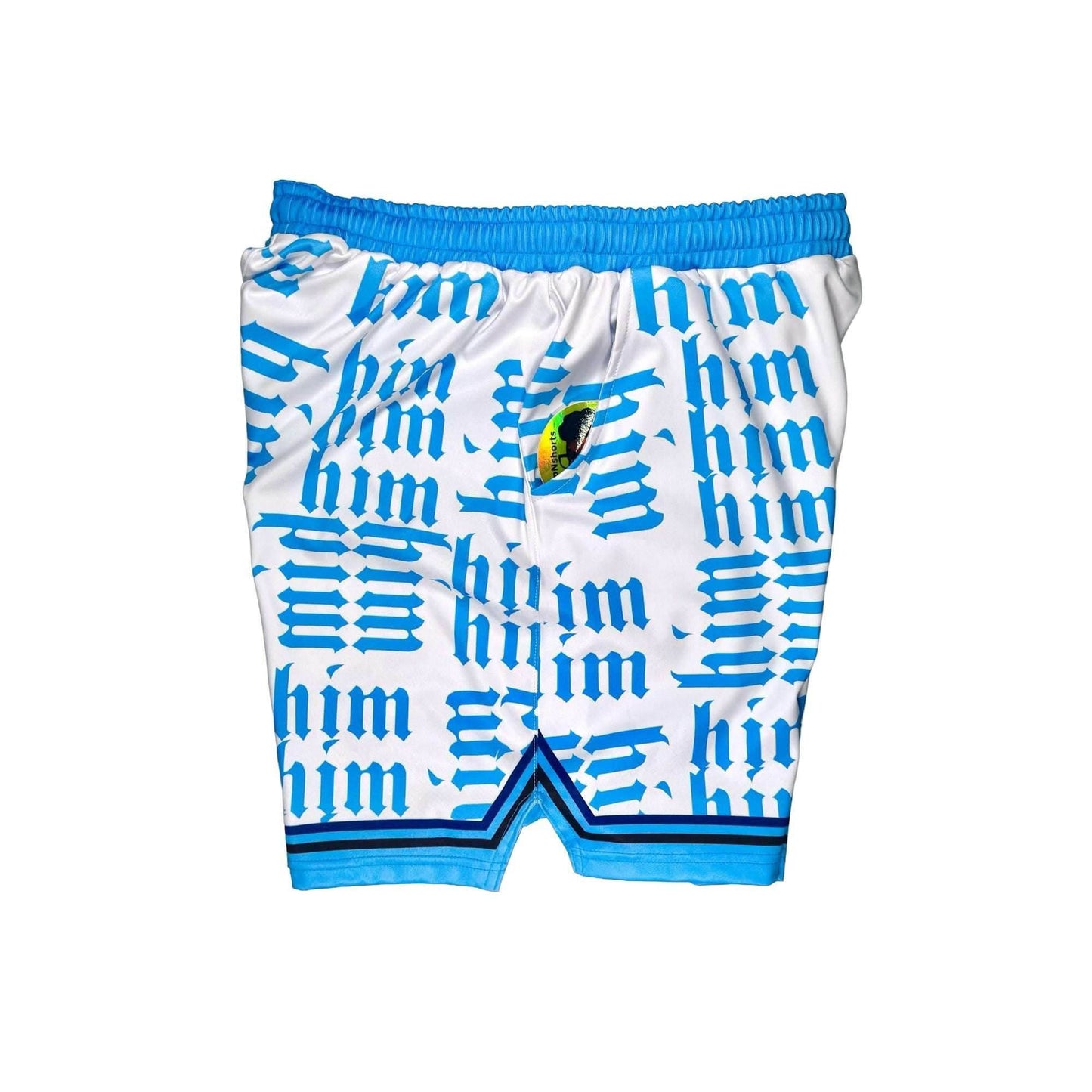 HiM Dry-Fit Shorts β ICE Blue Colorway βοΈππ - Trap'n Shorts
