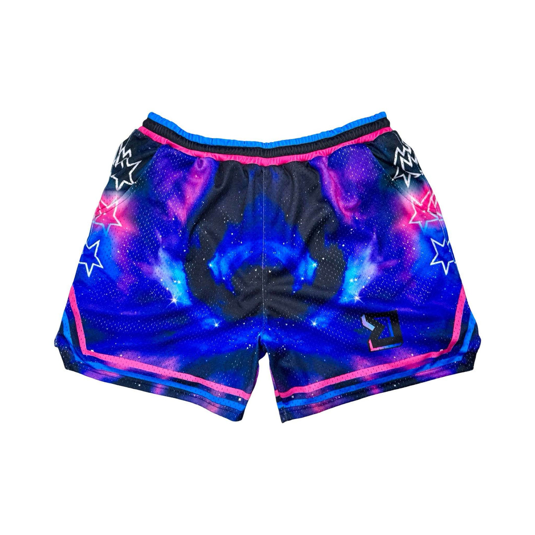 GALAXY | Mesh Dry-Fit Basketball Shorts - ALL Sizes Trap'n Shorts
