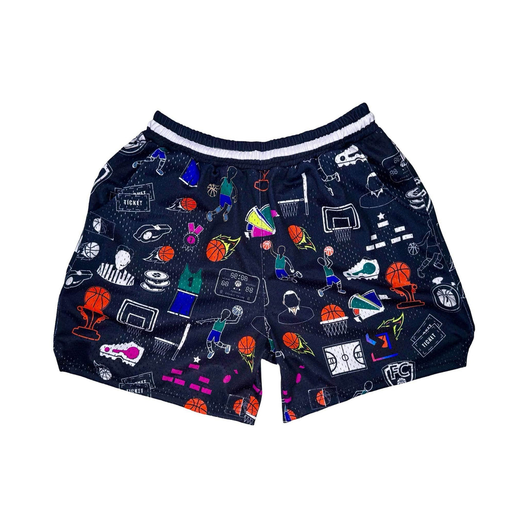HOOPs | Mesh Dry-Fit Shorts | ALL Sizes Trap'n Shorts