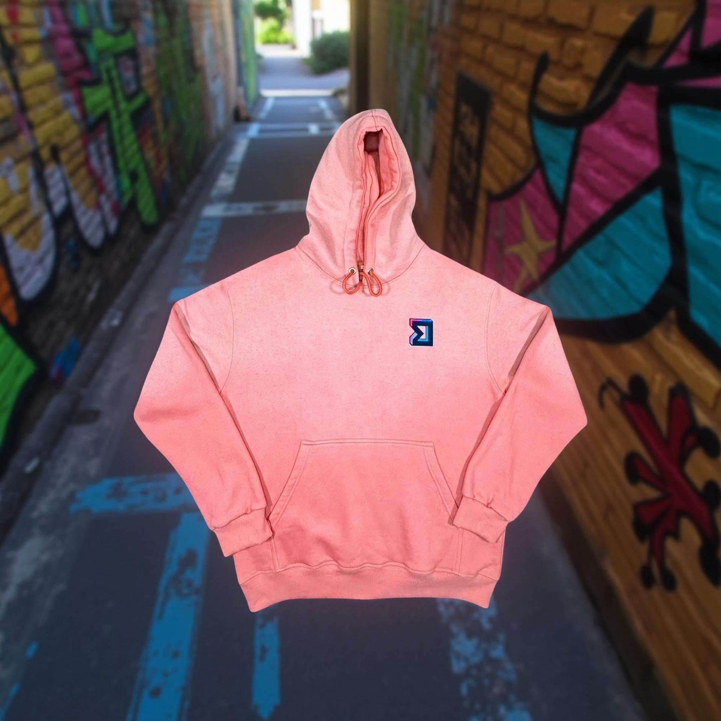 PEACHy Premium Acid Wash Hoodie by Trap'N Shorts ππ₯
