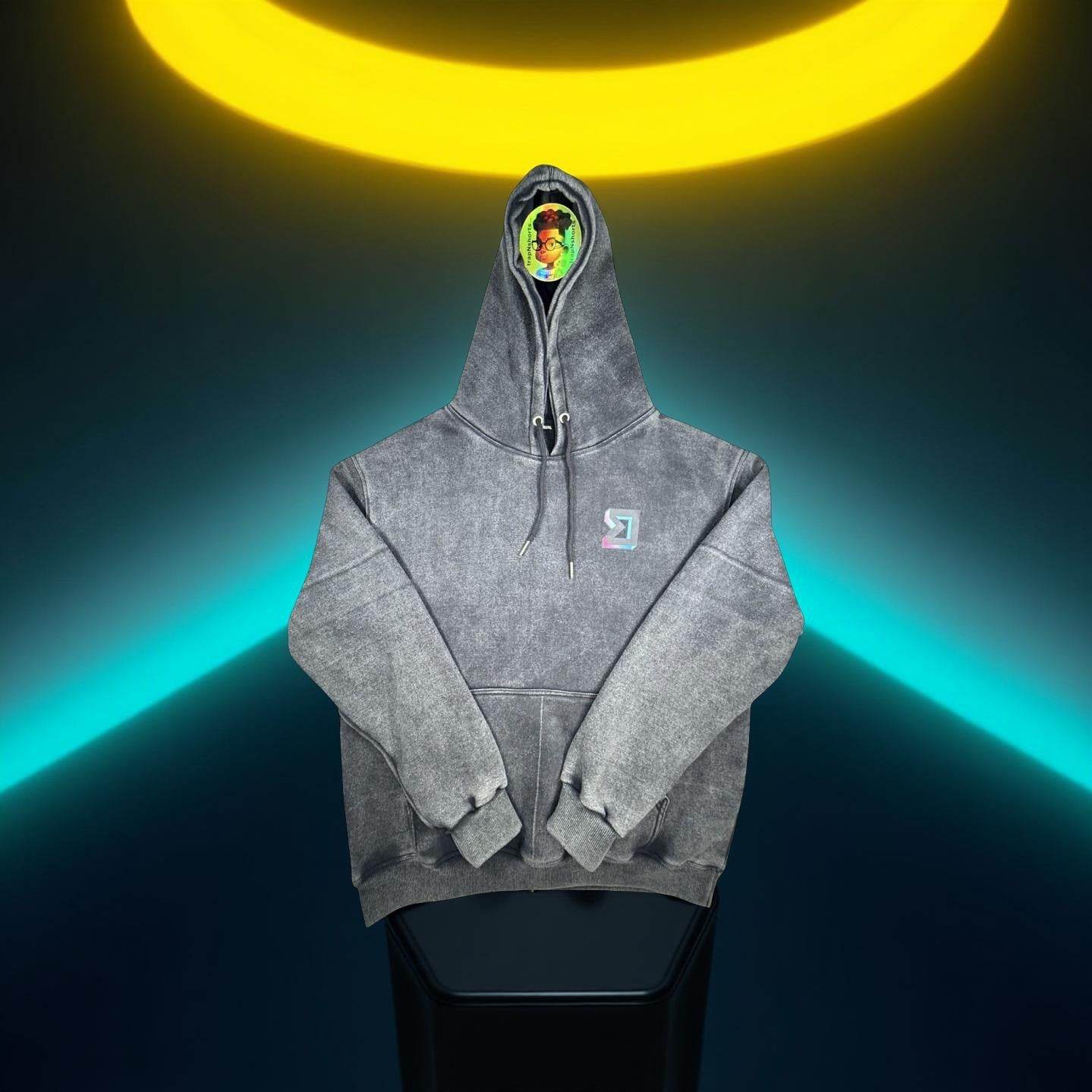 CharCOALs Acid Wash Premium Hoodie by Trap'N Shorts ♠️🔥