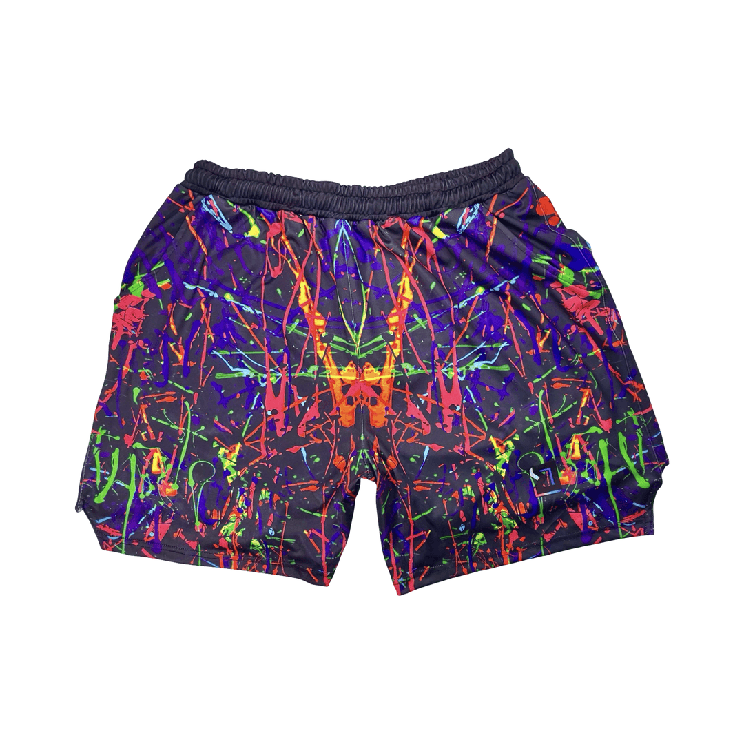PAINTd | Dry-Fit Athletic Shorts - ALL Sizes Trap'n Shorts