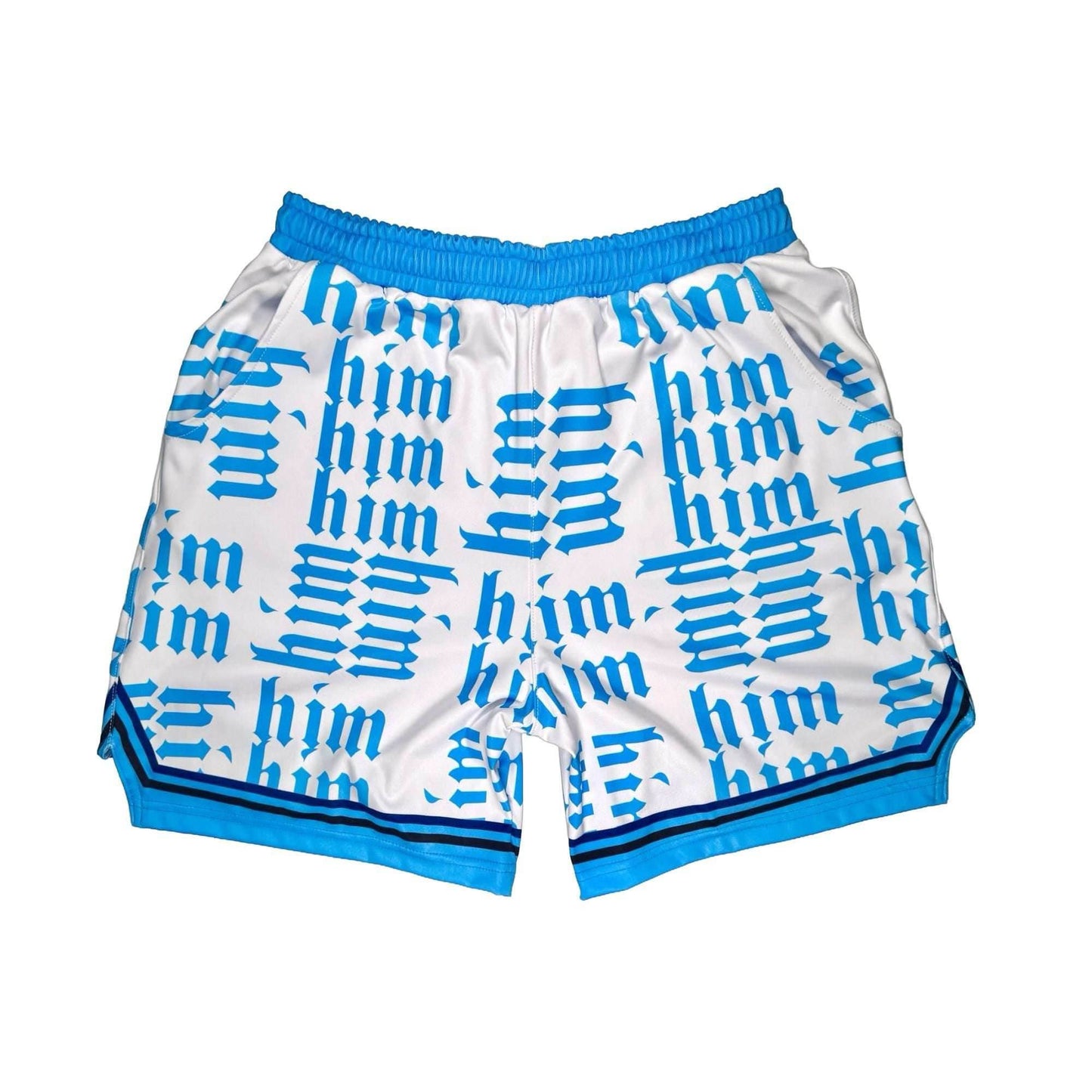 HiM Dry-Fit Shorts β ICE Blue Colorway βοΈππ - Trap'n Shorts