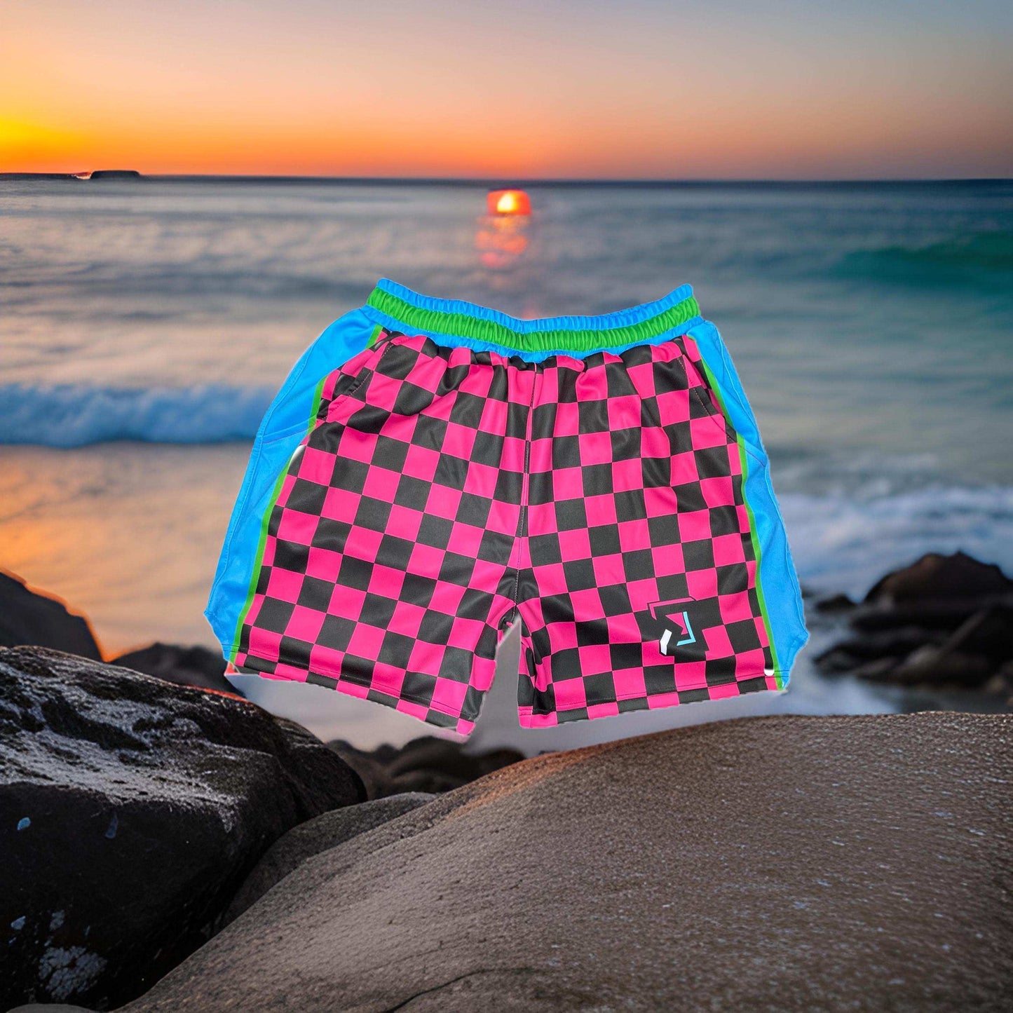 CHECKMATE Dry-Fit Hoop Shorts