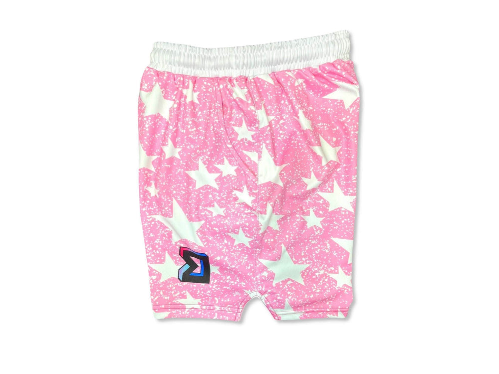 SNOWSTARs PINK | Dry-Fit Athletic Shorts - ALL Sizes Trap'n Shorts