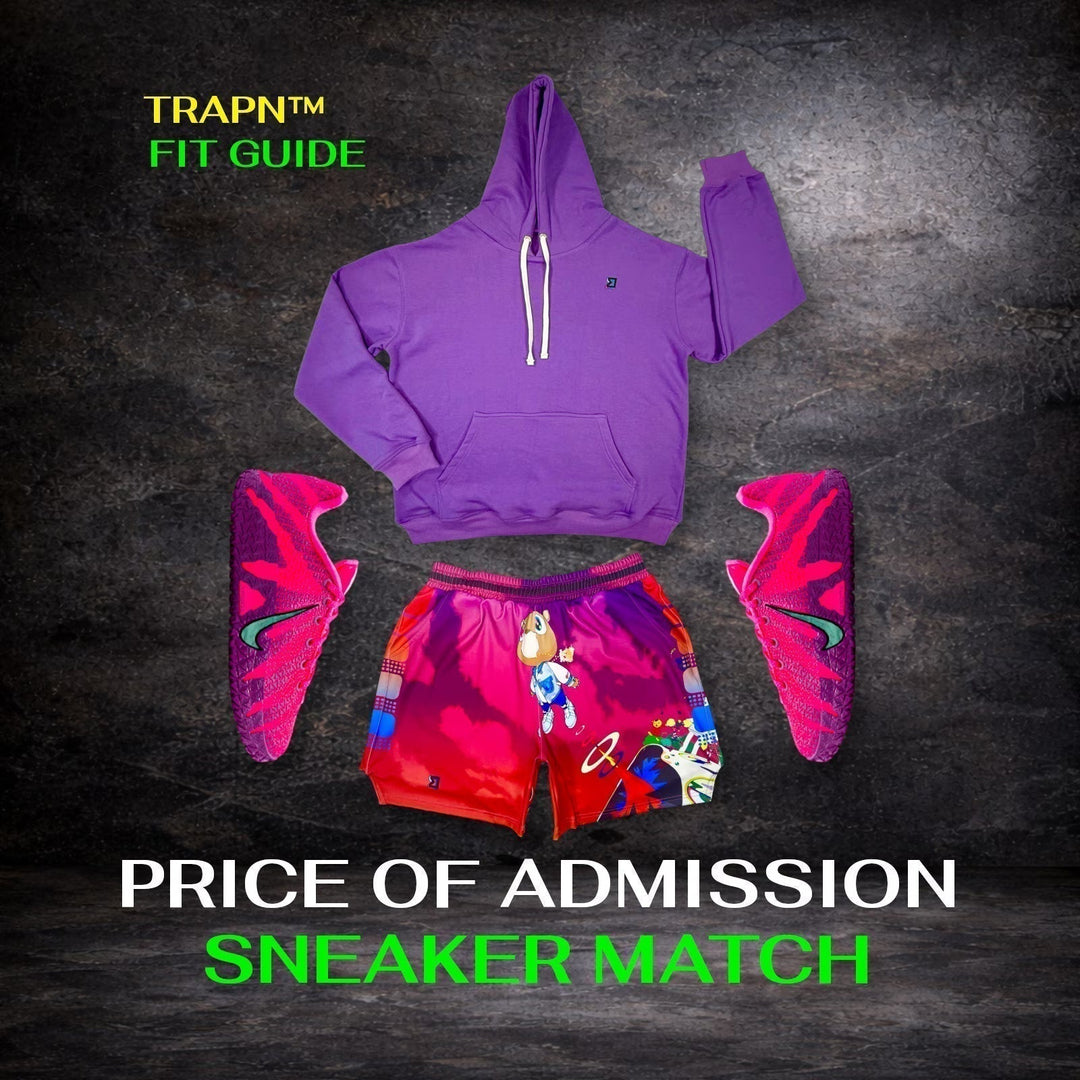 Ja Price of Admission x TRAPN™ Dropout Sneaker Match Fit Guide