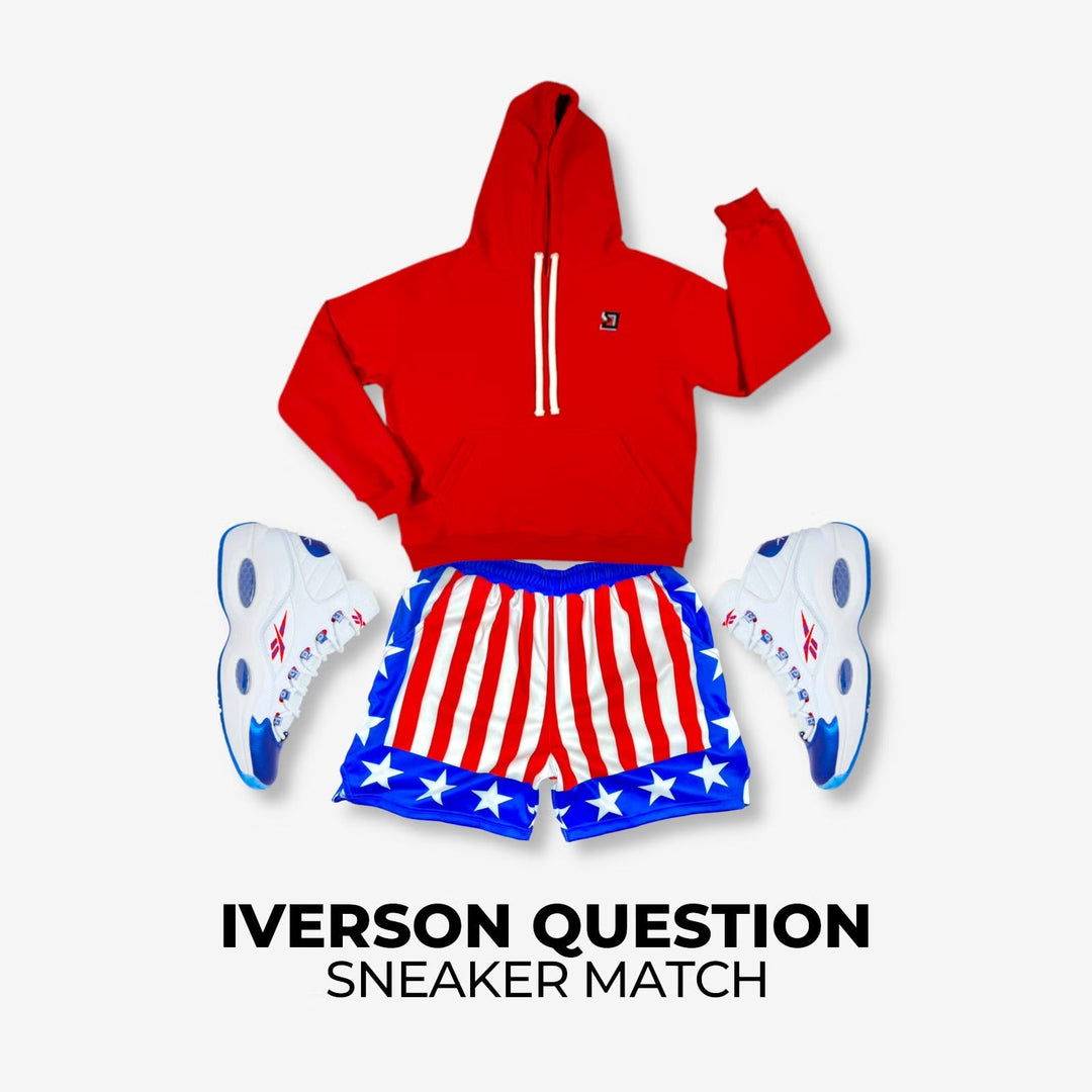 Allen Iverson Question x Apollo Sneaker Match Fit Guide
