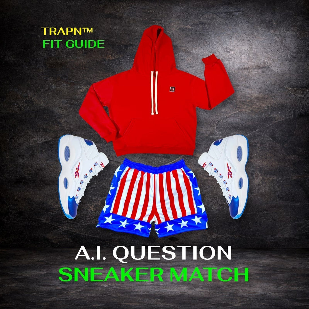 Allen Iverson Question x TRAPN™ Apollo Sneaker Match Fit Guide