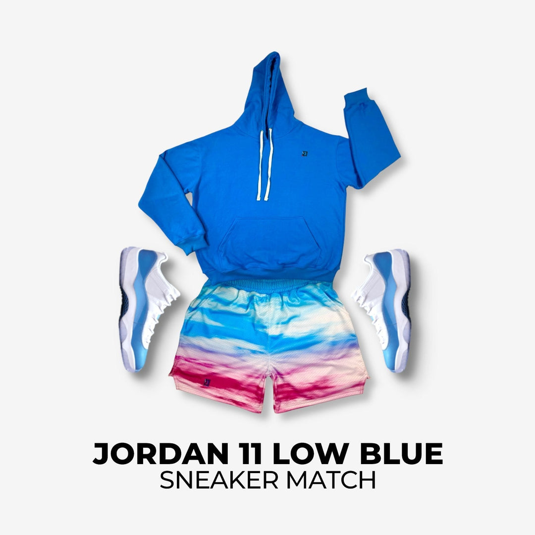 Jordan 11 Low University x Pink Skies Sneaker Match