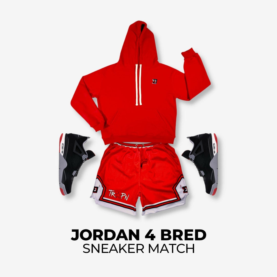 Jordan 4 BRED x GOAT PRO Sneaker Match Fit Guide