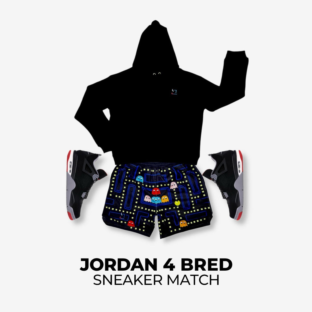 Jordan 4 BRED x Kapman Sneaker Match