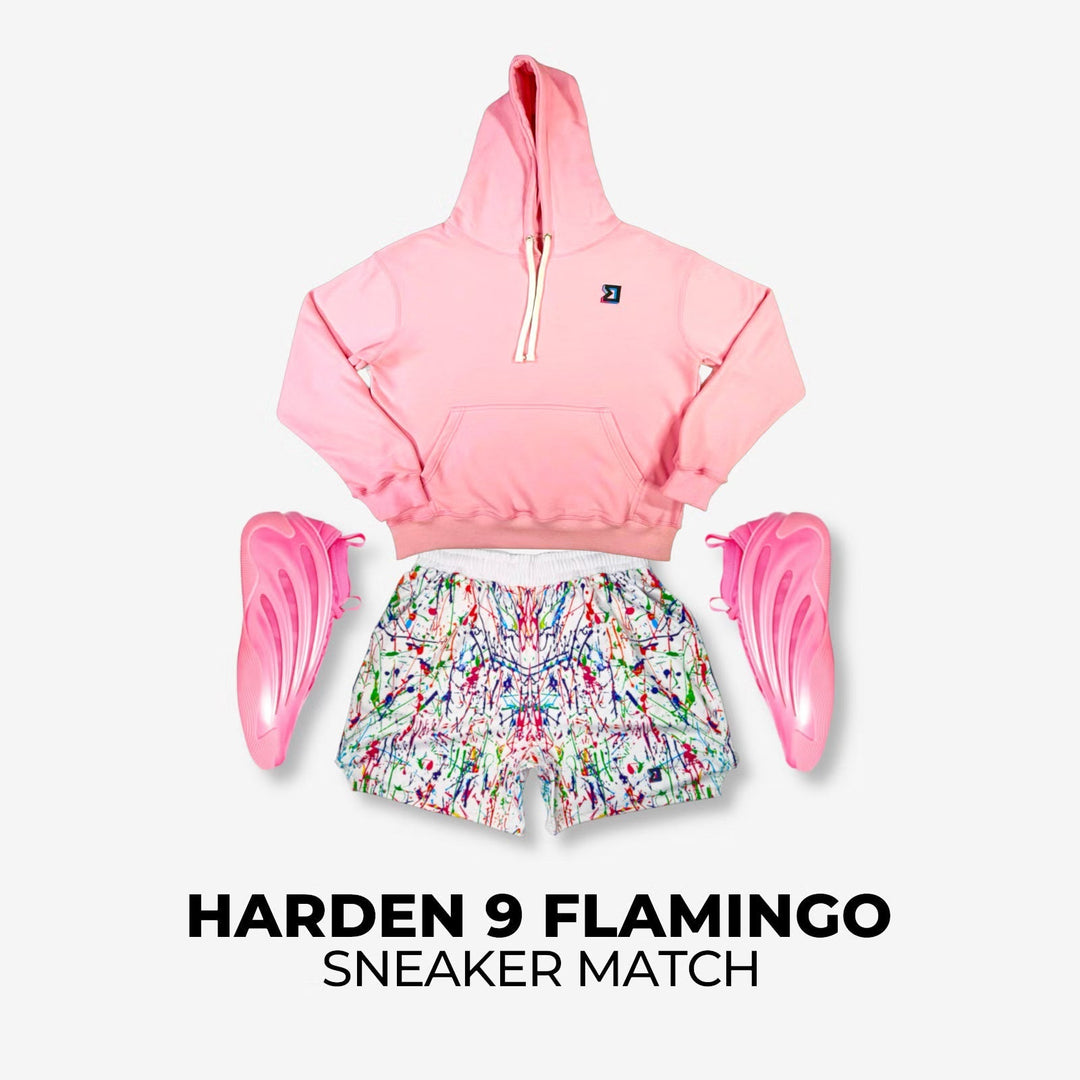 James Harden 9 Flamingo x Paintd Sneaker Match Fit Guide