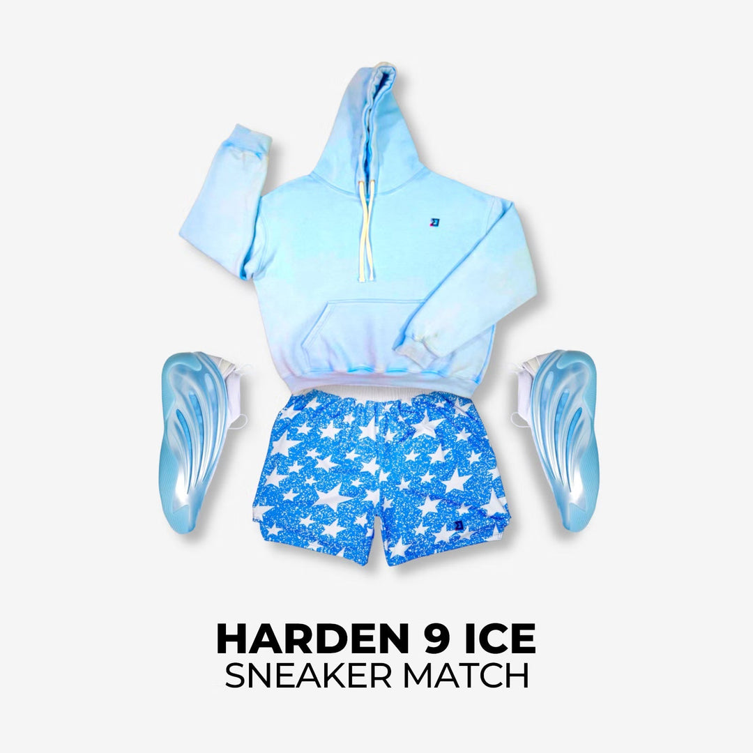 Harden Vol. 9 Ice Metallic x Snowstars Sneaker Match Fit Guide