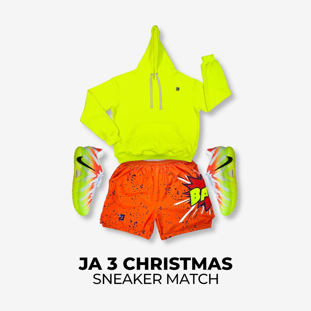 Ja Christmas x Banger–O GO Sneaker Match Fit Guide