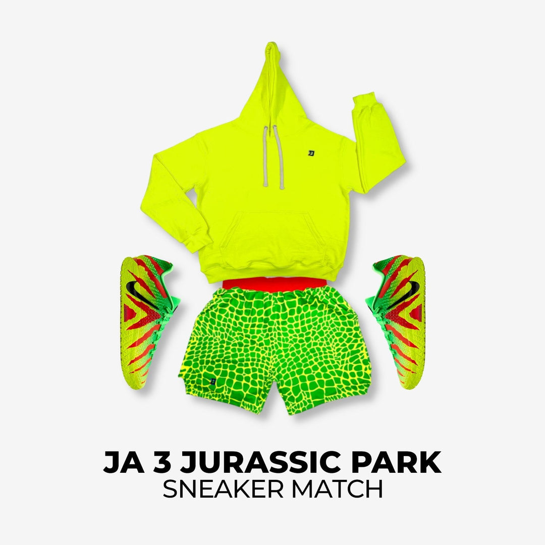 Ja 3 Jurassic Park Explorer x Grinch Pro Sneaker Match Fit Guide