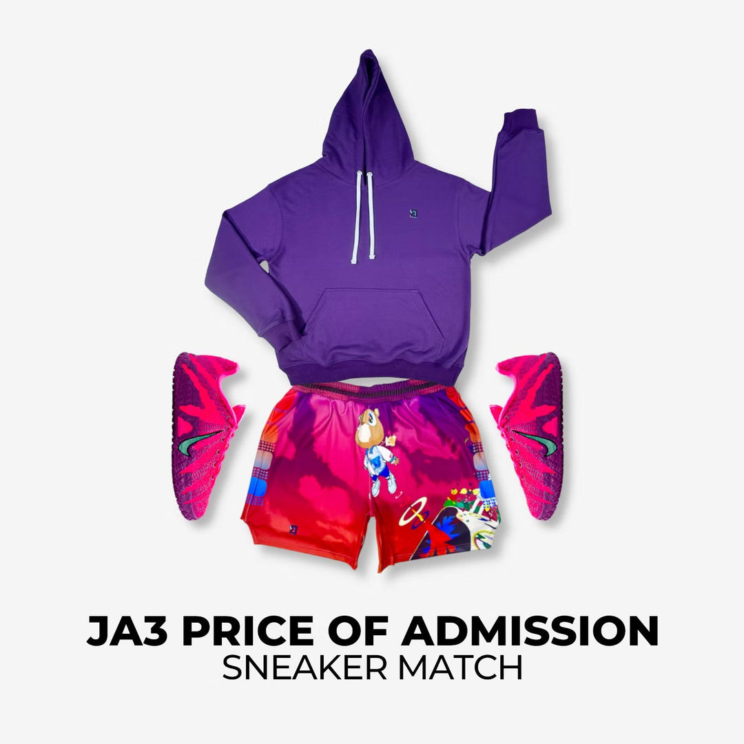 Ja Price of Admission x Dropout Sneaker Match Fit Guide