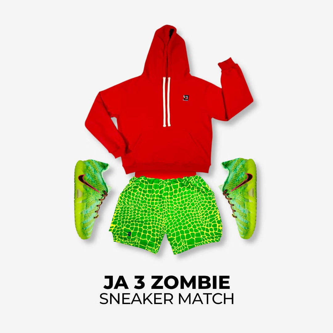 Ja 3 Zombie x Trap Zombie Soft-QD Sneaker Match Fit Guide