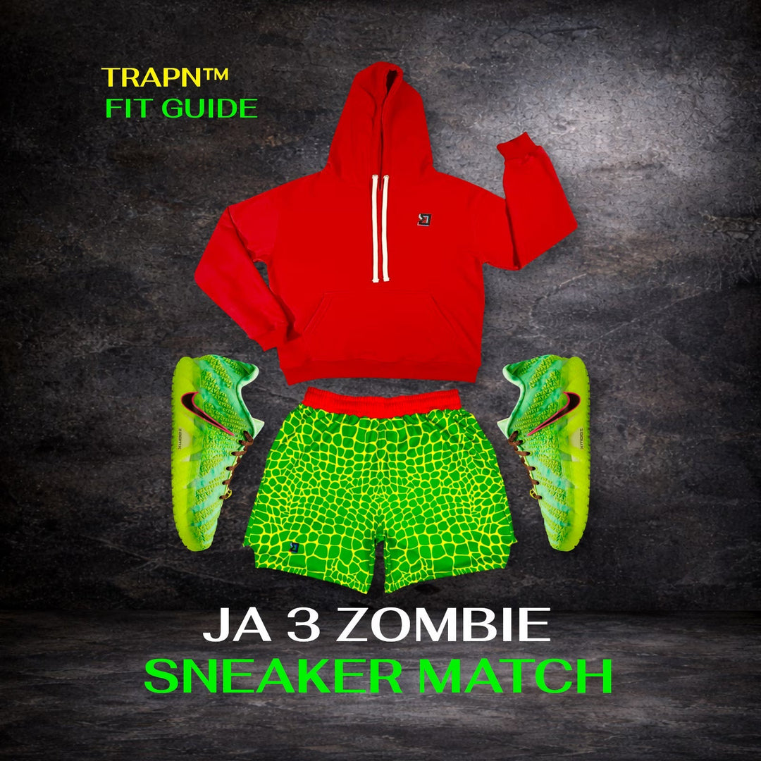 Ja 3 Zombie x TRAPN™ Trap Zombie Soft-QD Sneaker Match Fit Guide