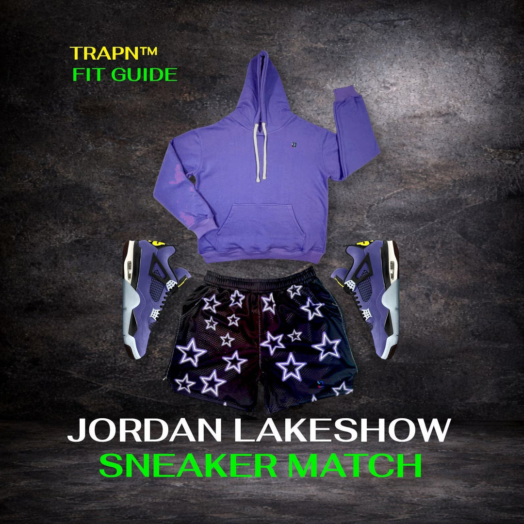Jordan 4 Lakeshow x TRAPN™ All Stars Sneaker Match