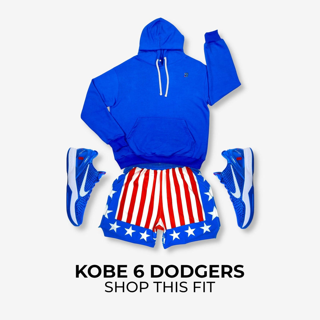 Kobe 6 Dodgers x Apollo Sneaker Match