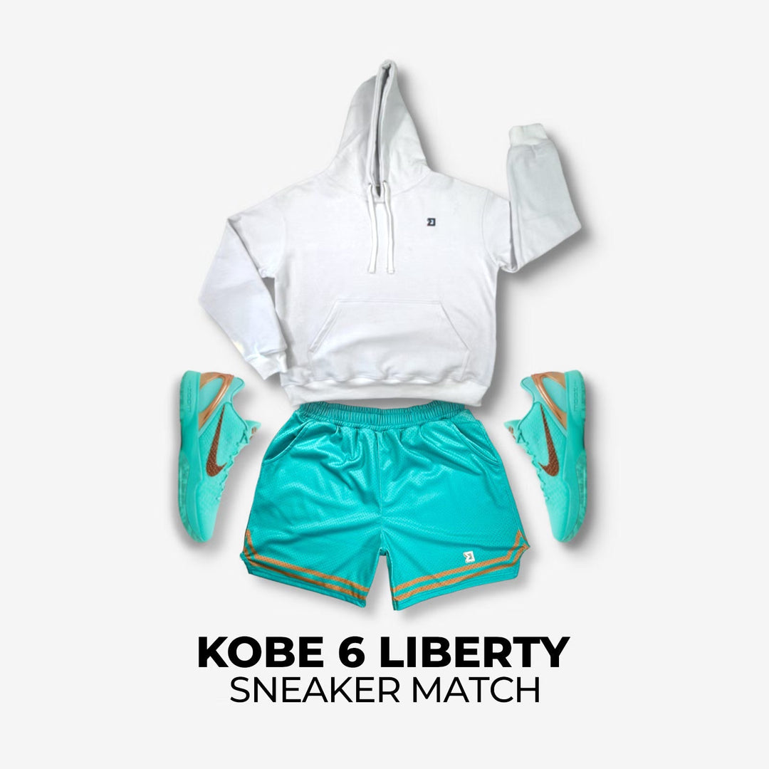 Kobe Liberty x  LiberTeal Sneaker Match Fit Guide