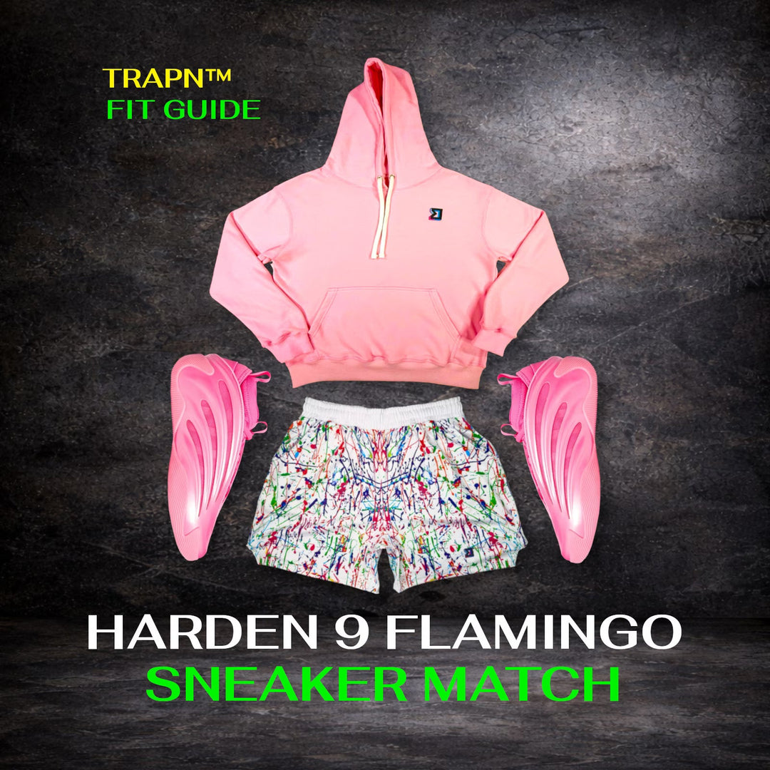 Harden Vol.9 Flamingo Sneaker Match