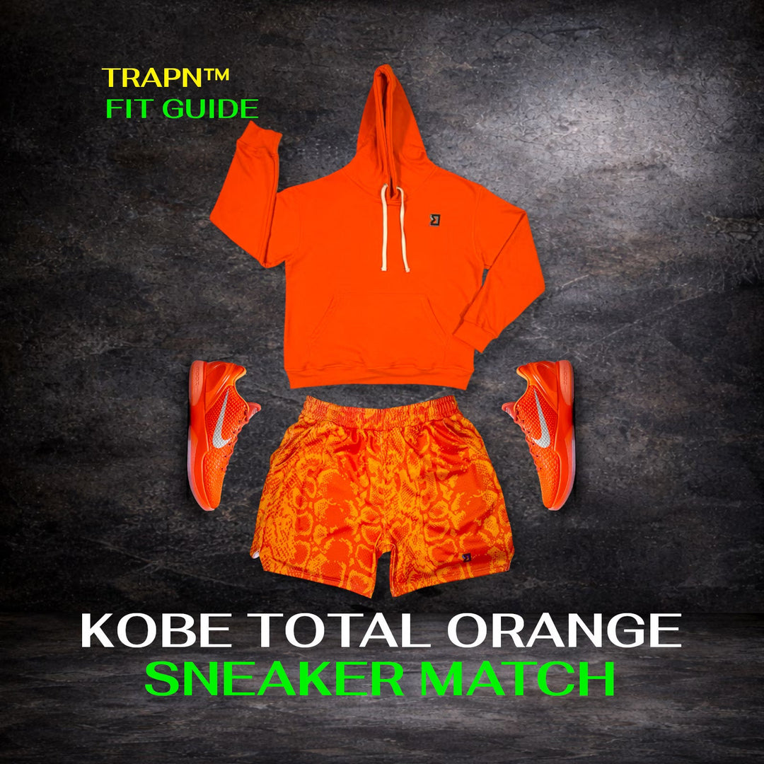 Orange Basketball Shorts | Match Your Sneakers | TRAPN™ Shorts