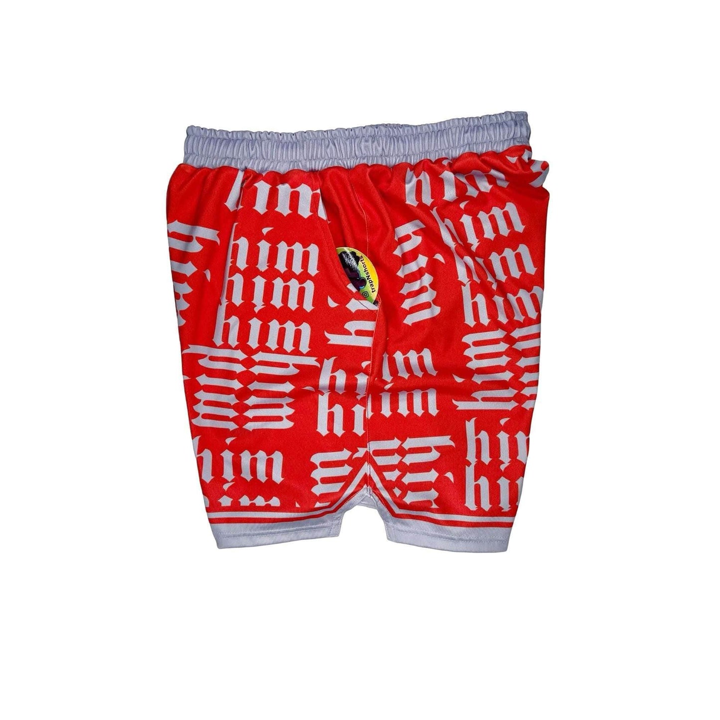HiM Dry-Fit Shorts - BUCKEYE Colorway 🔴⚪🏀🔥 - Trap'n Shorts