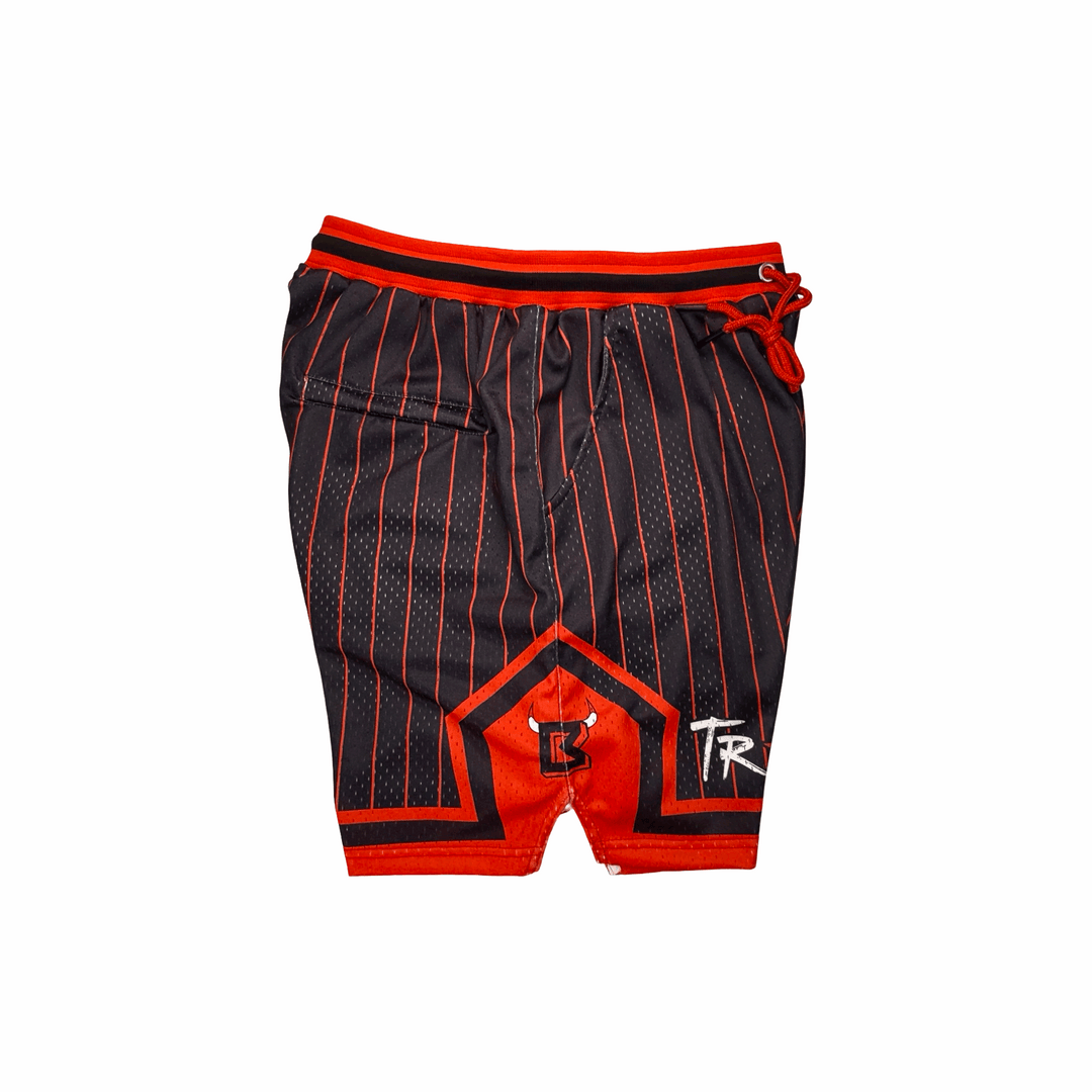 TRAP STRIPES | Authentic Pro Mesh Basketball Shorts Trap'n Shorts