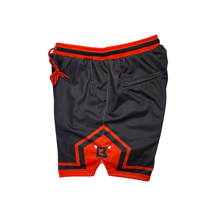 Trap Bull Pro-Style Mesh Basketball Shorts — Premium