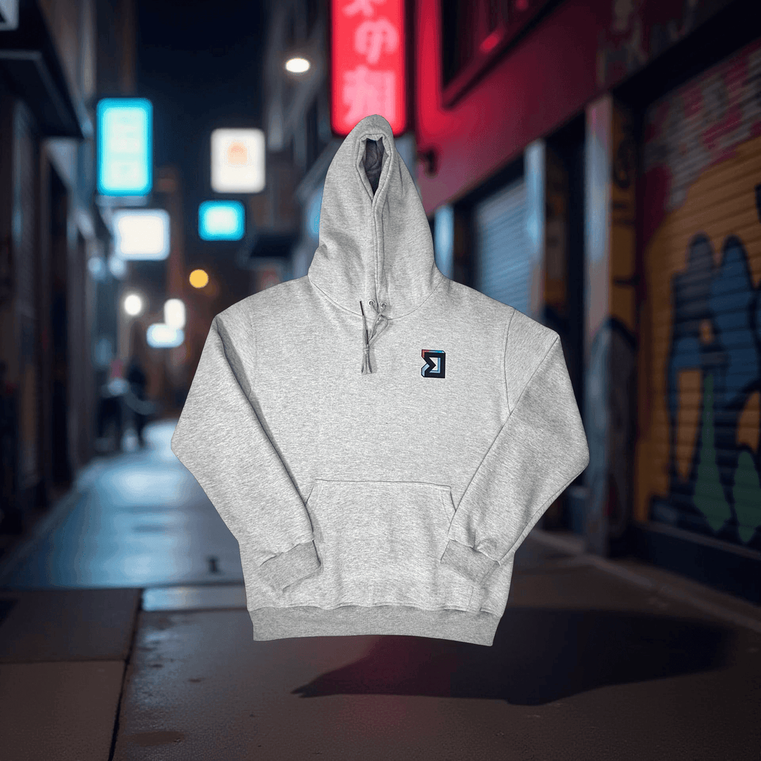 TRAPN GRAY HOODIE | Kangaroo Pocket