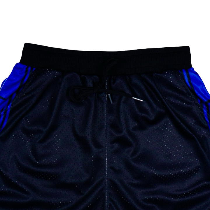 Trap Show Elite PRO Black Royal Mesh Basketball Shorts