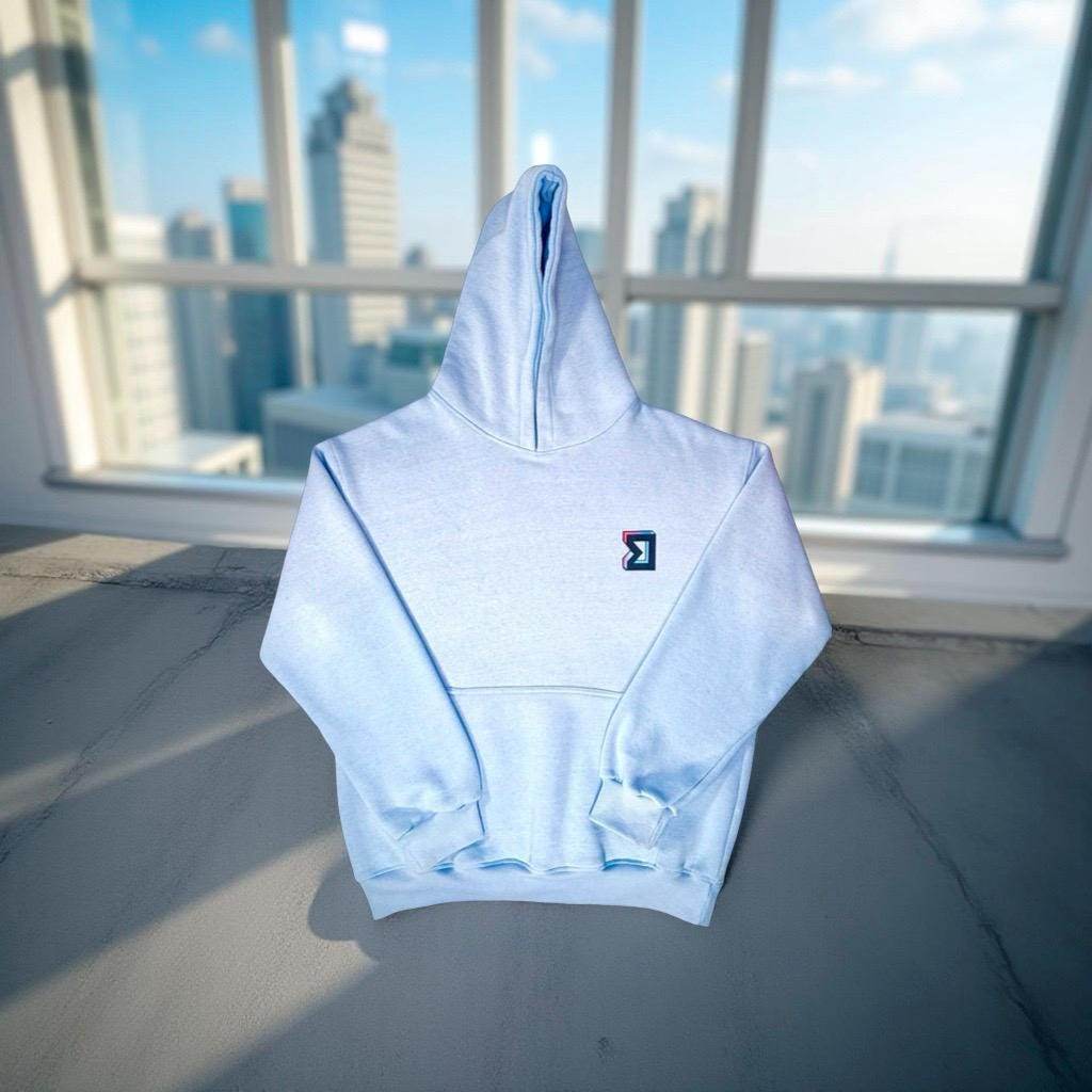 SKY Blue Premium Acid Wash Hoodie by Trap'N Shorts 🔥🩵 - Trap'n Shorts