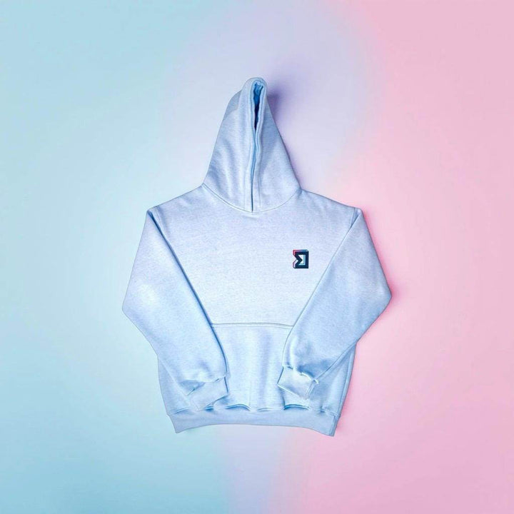 SKY Blue Premium Acid Wash Hoodie by Trap'N Shorts 🔥🩵 - Trap'n Shorts
