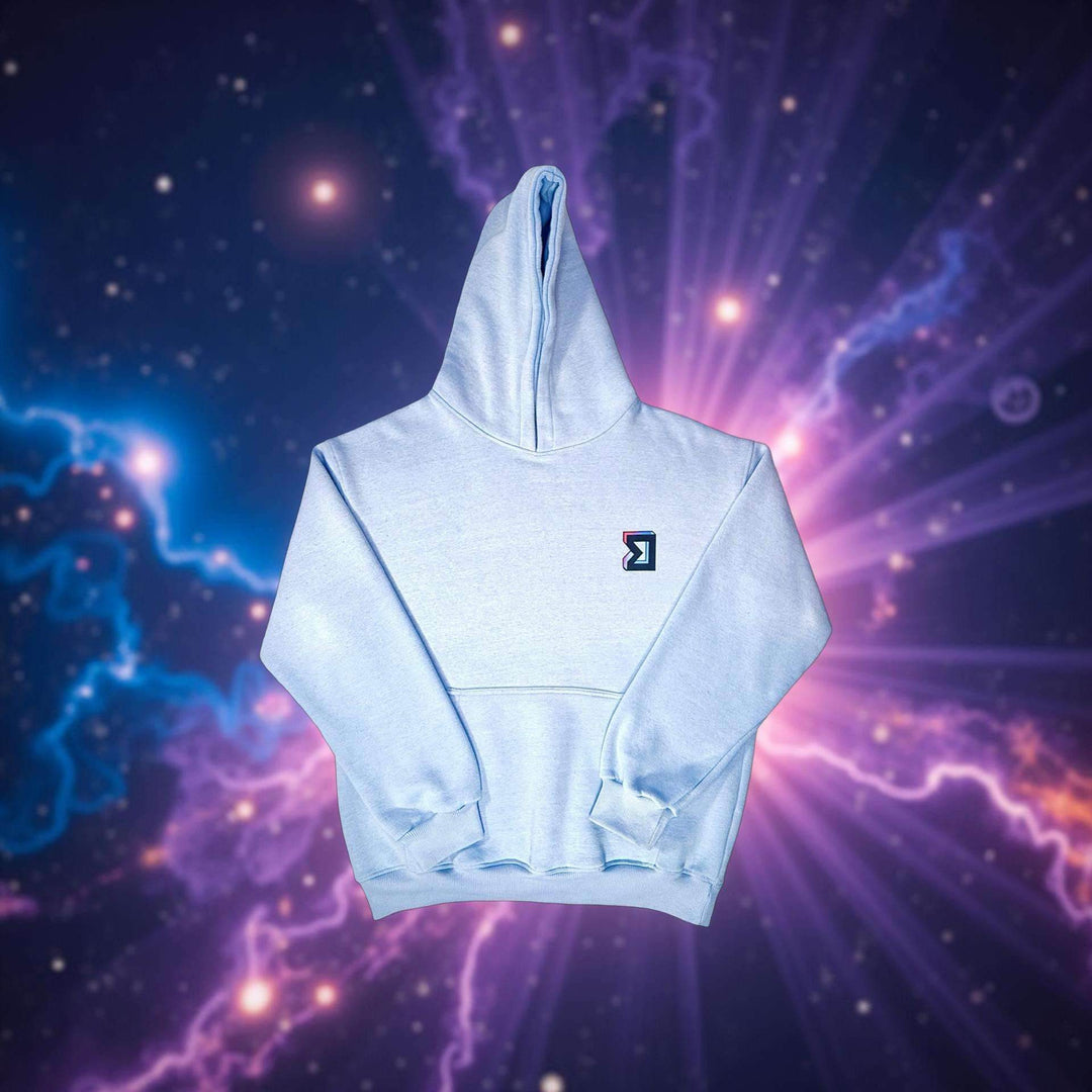 SKY Blue Premium Acid Wash Hoodie by Trap'N Shorts 🔥🩵 - Trap'n Shorts