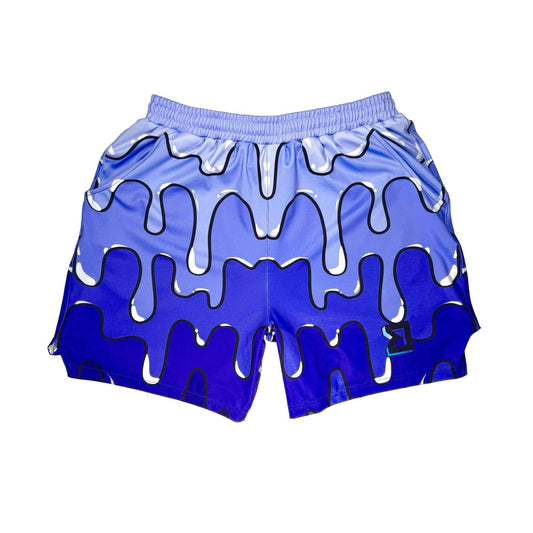 DR1Pn Berry Athletic Shorts 🫐💧🔥🏀 - Trap'n Shorts