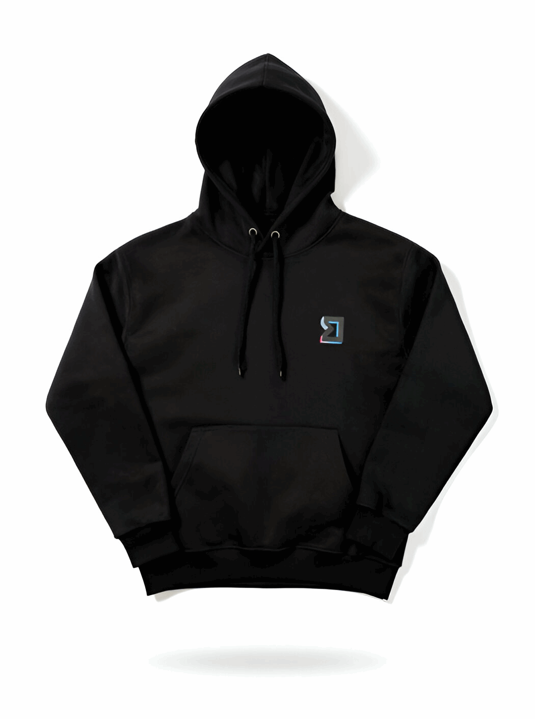 Premium Athletic Lightweight Black Loopback Hoodie Trap'n Shorts