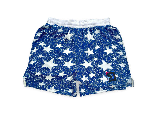 SNOWSTARs Dry-Fit Athletic Shorts | NAVY ❄️⭐ - Trap'n Shorts