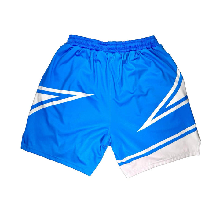 WILDCAT Dry-Fit Shorts - SkyBLUE 🏀🩵🐾 - Trap'n Shorts