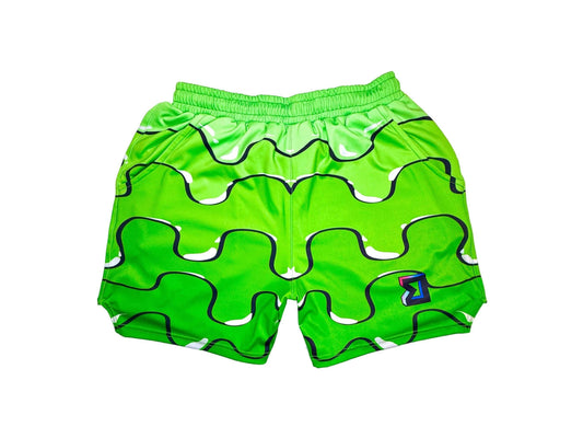 SL1MED Basketball Shorts by Trap'N Shorts 🟢 - Trap'n Shorts