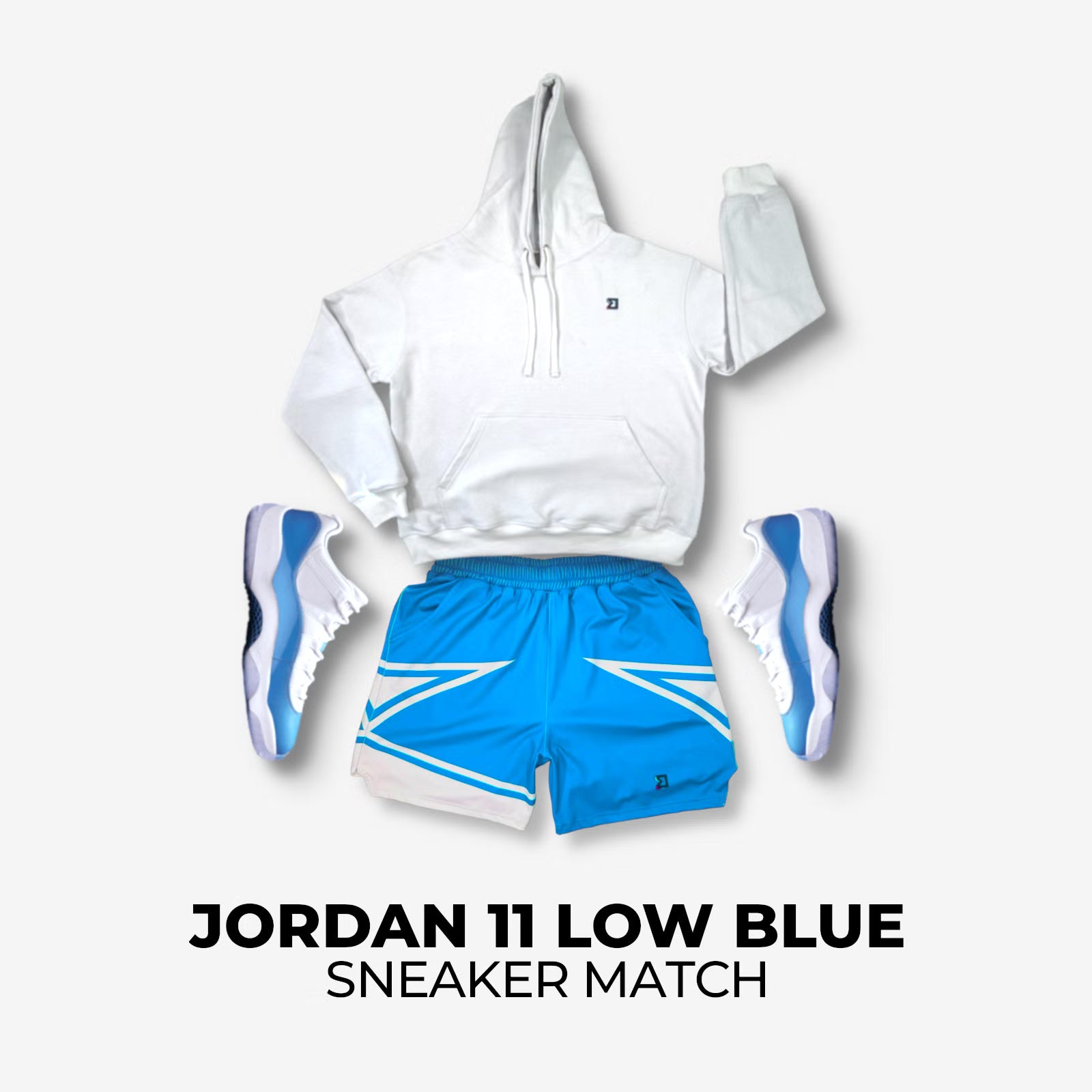 Wildcat Sky Blue Basketball Shorts — Soft Dry Fit