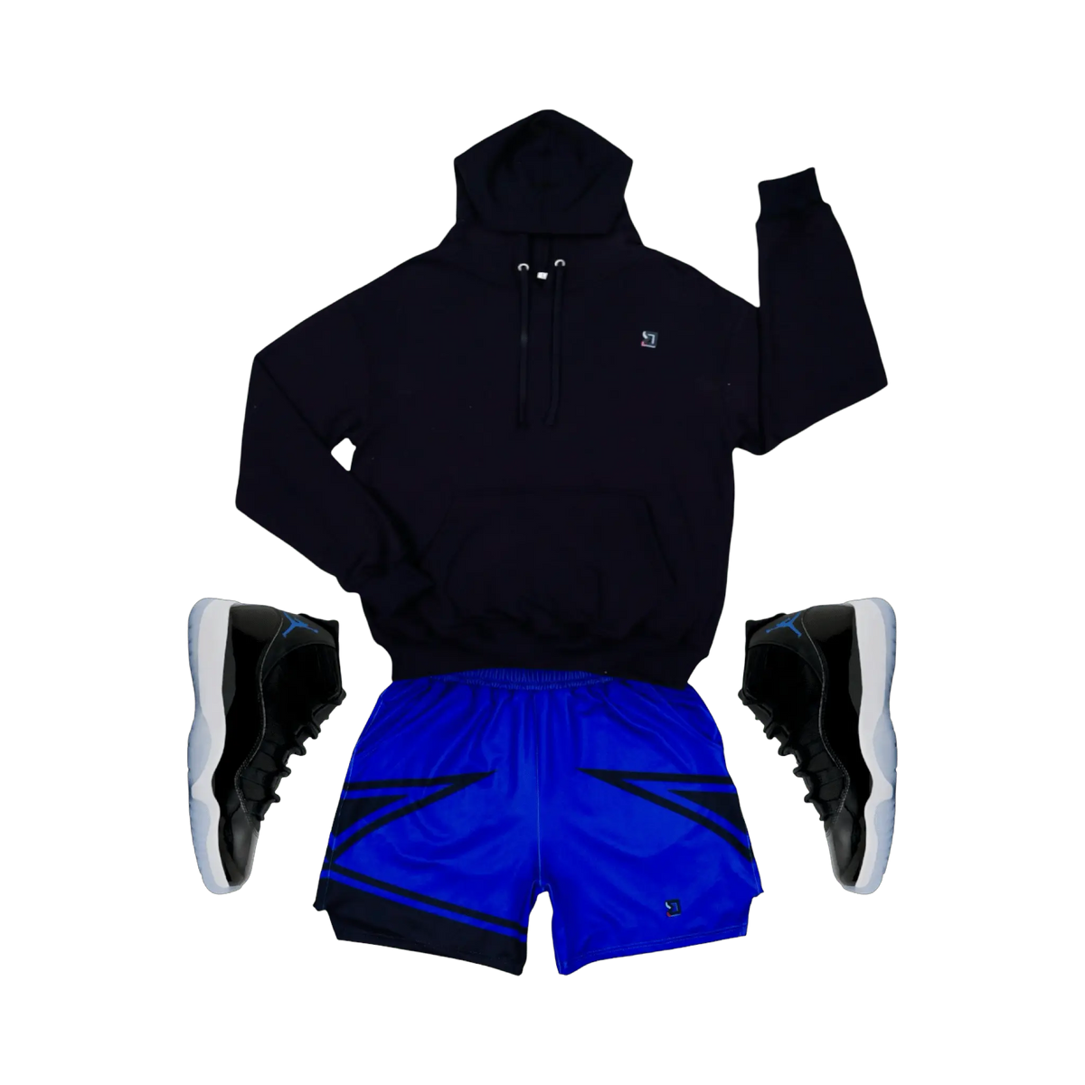 Black & Royal Space Jam Fit