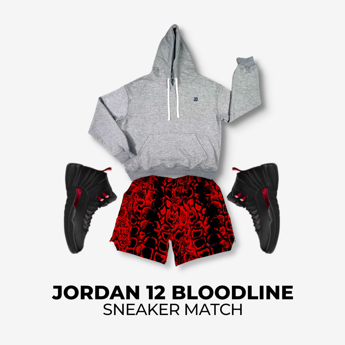 Jordan 12 Bloodline Match