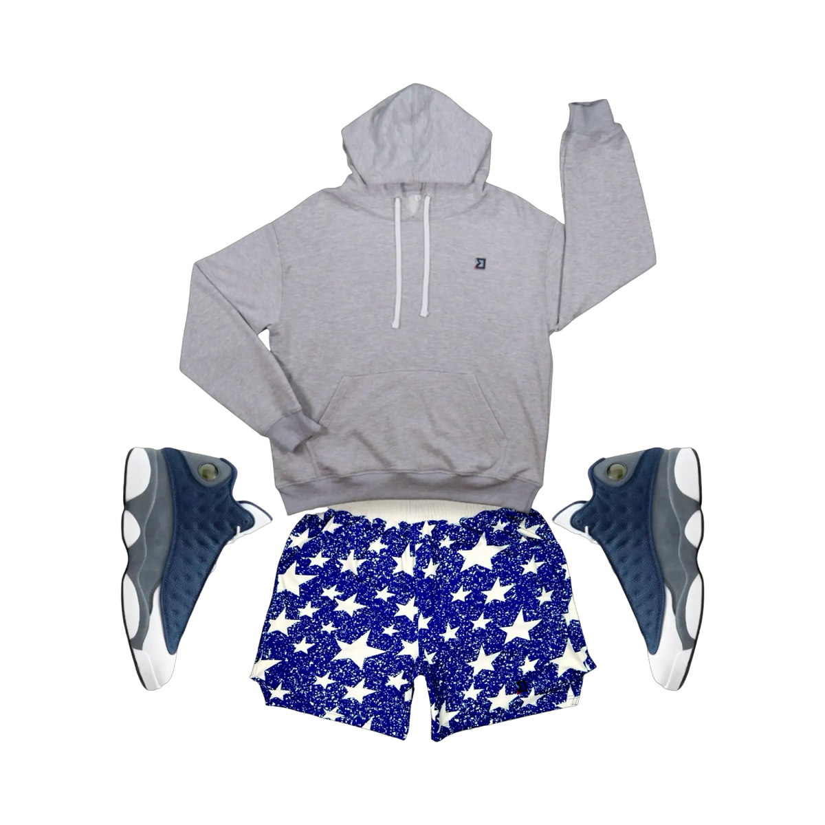 Snow Stars Navy