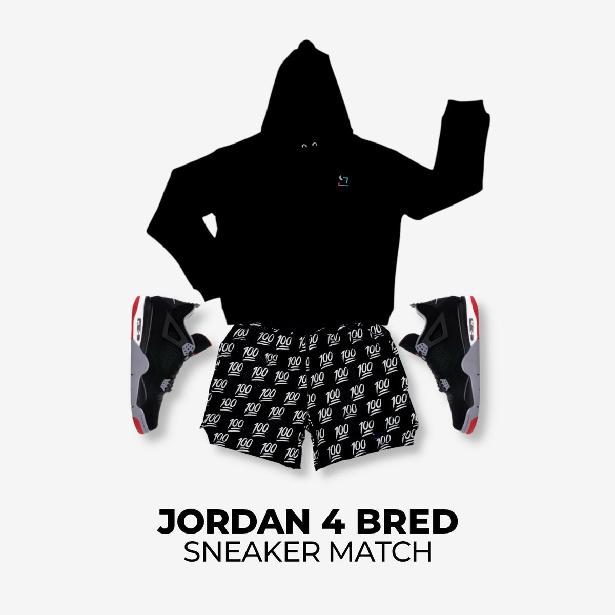 Jordan 4 Bred Match