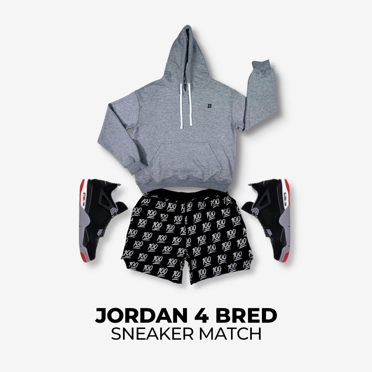 Jordan 4 Bred Match