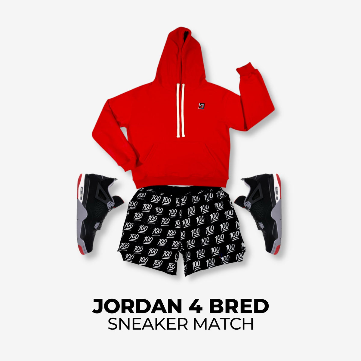 Jordan 4 Bred Match