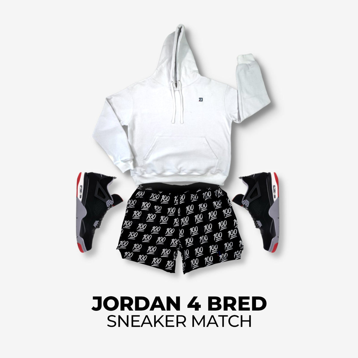 Jordan 4 Bred Match