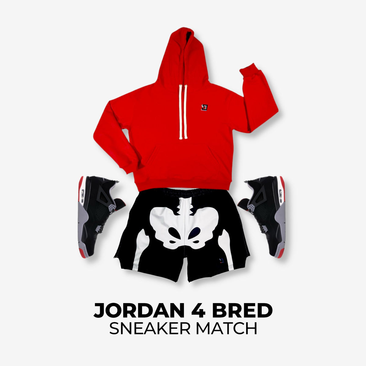 Jordan 4 Bred Match